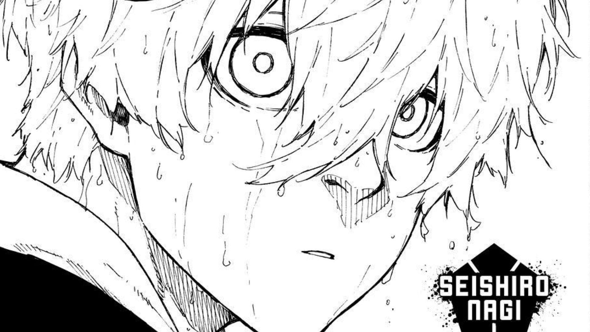 Seishiro Nagi as seen in Blue Lock chapter 308 (Image via Kodansha)